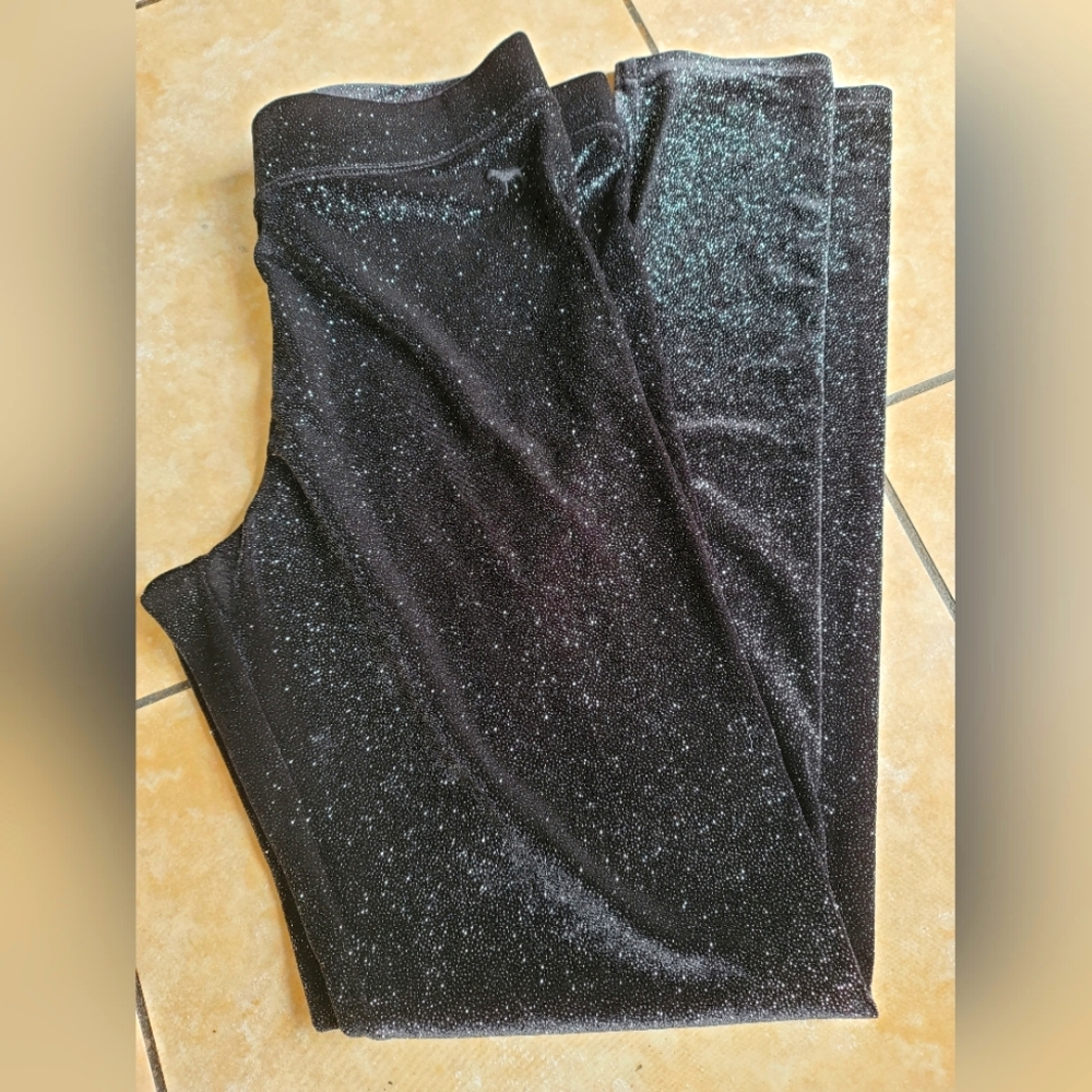 PINK velour leggings